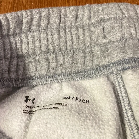 Under Armour womens Light Gray Joggers - Picture 2 of 2